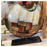 Art glass pocket vase