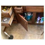 Items in bathroom vanity
