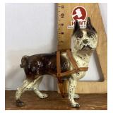 Cast iron Boston terrier doorstop