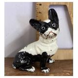 Cast iron French Bulldog doorstop