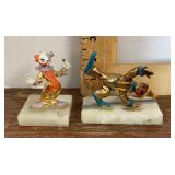 Judi Originals and George Good clown figures