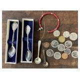 Cleanup collector spoons, foreign coins, etc.