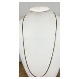 Sterling silver necklace