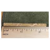 Gold filled Victorian bar pin