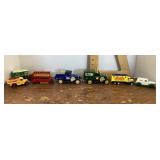 7 diecast vehicles