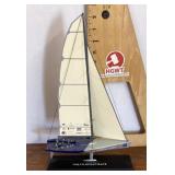 Racing sail boat model