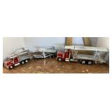 2 car carrier trucks