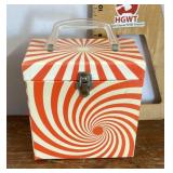 45 Platter-Pak record case with 45s