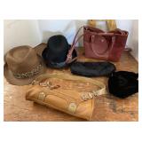 Hats and handbags