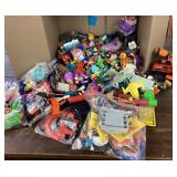 Box of small toys