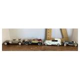 4 diecast cars