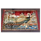 39x66 peacock tapestry