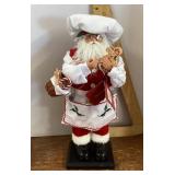 St. Nicholas Square Santa figure