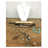 Costume jewelry necklaces
