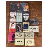 Group of cassette tapes
