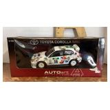 1:18 scale diecast Toyota Corolla race car