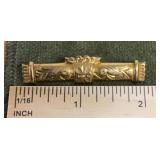 Gold filled Victorian bar pin