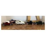 5 diecast cars