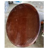 Cherry oval coffee table