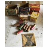 Vintage shotgun shells