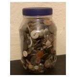 Jar of buttons