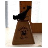 Lafayette Lancers cow bell