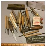 Miniature carving tools