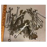 Assortment of wrenches