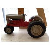 Plastic toy Ford tractor