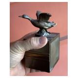 Duck paperweight