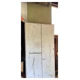 2 particleboard folding tables