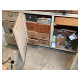 Contents of drawers under workbench