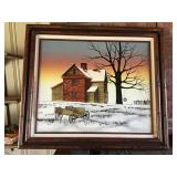 Hargrove print on canvas