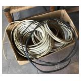Large lot of heavy wire