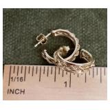 14k gold hoop earrings