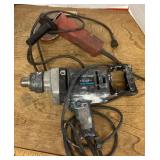 Electric angle grinder + Craftsman 1/2" drill