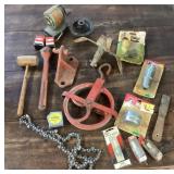 Clean up tools lot
