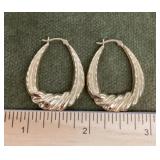 14k gold hoop earrings