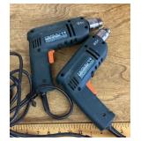 2 Black & Decker electric drills