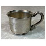 Sterling silver baby cup