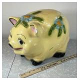 14" chalkware pig bank