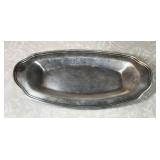 Sterling silver serving dish