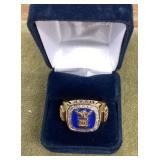Danbury Mint US Air Force replica ring