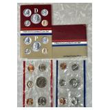 1984-D and 1984-P US uncirculated coin sets