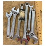 6 large wrenches
