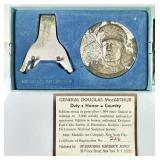 1972 Gen. Douglas MacArthur .999 silver medal