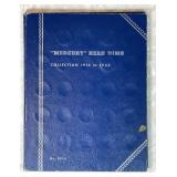 53 Mercury Head dimes in collector book