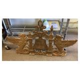 1920s architectural cast iron Bell System sign
