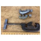 3 Ridge Tool pipe cutters