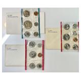 1978, 1979, 1980 US Mint proof sets